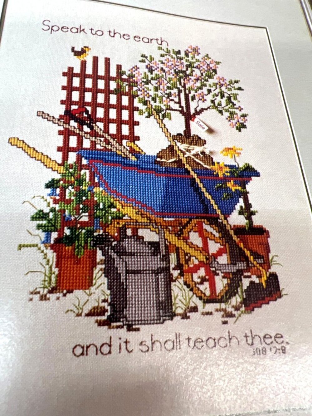 Anglers Delight Cross-Stitch Pattern  Vesper Chimes Alphabet Sampler  Speak To T